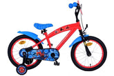 Spider-Man Kinderfiets 16 Inch - Stoere Jongensfiets Rood - Veilig & Comfortabel | Fitmarkt - A vibrant red 16-inch boys' bike with Spider-Man design
